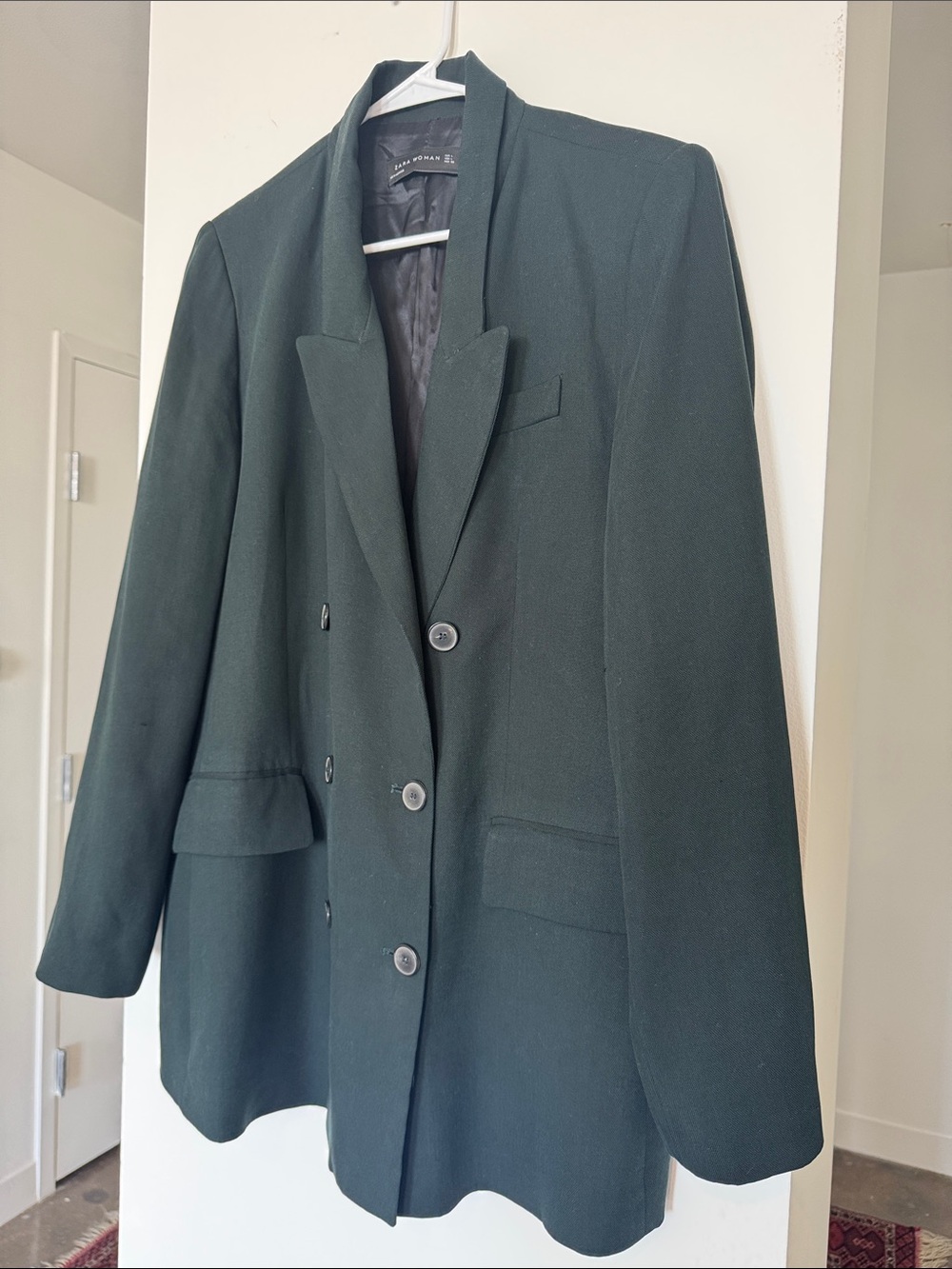 Dark Green Blazer Jacket